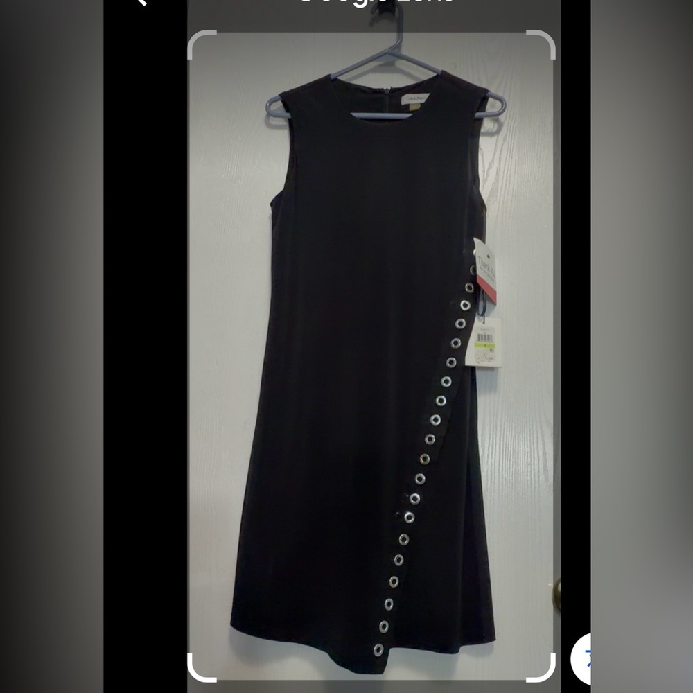 Little Black Sleeveless Calvin Klein Dress